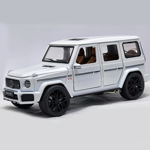 اسباب بازی ماشین فلزی مرسدس بنز جی کلاس GCLASS-118 G 63 سفید_اسباب بازی